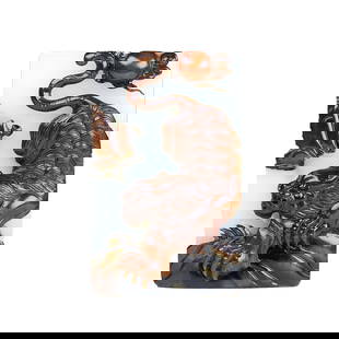 Superb Chinese Hetian Jade Carved Tiger Pendant: Superb Chinese Hetian Jade Carved Tiger PendantDimension: 73 x 44 x 20 (mm)2.87 x 1.73 x 0.79 (inches) Weight: 0.33 lbs/ 152 g