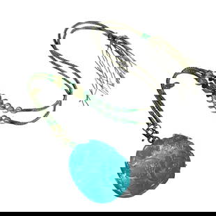 Beautiful Natural Aquamarine Carved Carp & Lotus Flower Pendant: Beautiful Natural Aquamarine Carved Carp & Lotus Flower Pendant Dimension: 43 x 36 x 11.7 (mm) 1.69 x 1.42 x 0.46 (inches)Weight : 0.10 lbs/ 47.43 g