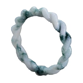 Inside Diameter 55mm Exquisite Jadeite Bracelet