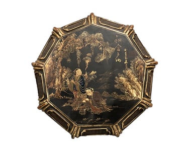 Chinese Gilt Gold Wooden-cored Lacquerware Jewellery Box