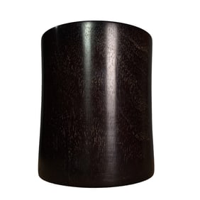 Vintage Chinese Zitan Wood Brush Pot