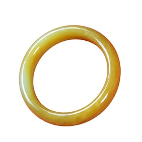 Inside Diameter 58.1mm Superb Chinese Hetian Jade Bracelet