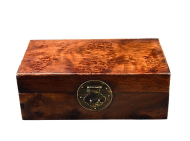 Chinese Huali Wood Jewellery Box