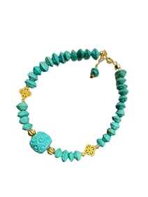 Hand Woven Exquisite Turquoise Beads Bracelet