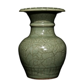 Chinese Longquan Kiln Porcelain Vase