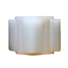 Chinese Hetian Jade Statue - Cong