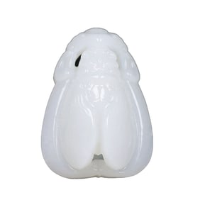 Superb Chinese Hetian Jade Carved Fortune Cicada Pendant
