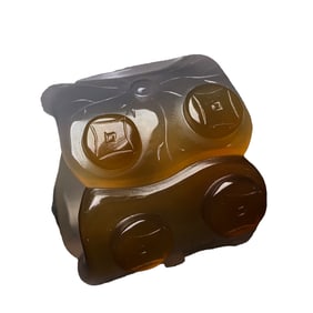 Chinese Agate Carved Fortune Thumb Ring
