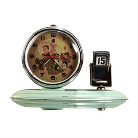 Vintage Copper Mechanical Clock