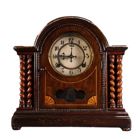 Vintage Copper Mechanical Clock