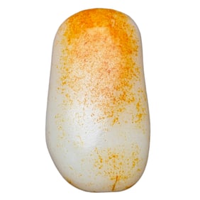 Vintage Chinese Hetian Jade Original Stone Statue