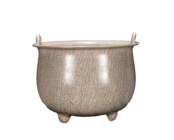 Vintage Chinese Ge Kiln Porcelain Incense Burner