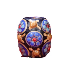 Beautiful Peking Glass Lucky Pendant