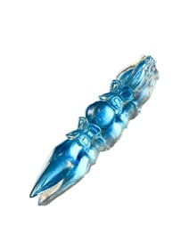 Beautiful Natural Aquamarine Carved Dharma-vessel Pendant