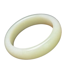 Inside Diameter 63mm High Quality Chinese Hetian Jade Bracelet