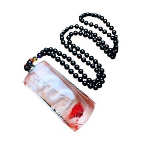 Beautiful Crystal Inner Carving Fortune Dragon Pendant