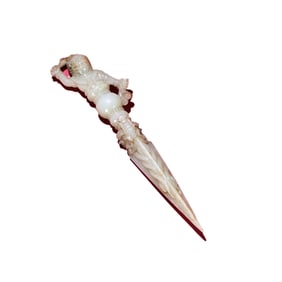 Superb Vintage Chinese Hetian Jade Carved Dharma-vessel