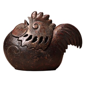 Vintage Chinese Copper Bird Incense Burner