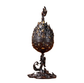 Vintage Chinese Copper Incense Burner