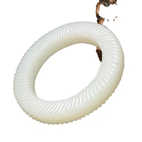 Inside Diameter 59mm Chinese Natural Hetian Jade Bracelet