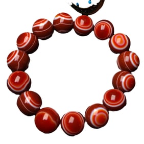 Hand Woven Agate Beads Bracelet