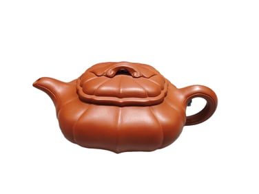 Chinese Yixing Zisha Clay Teapot w Artist Signed