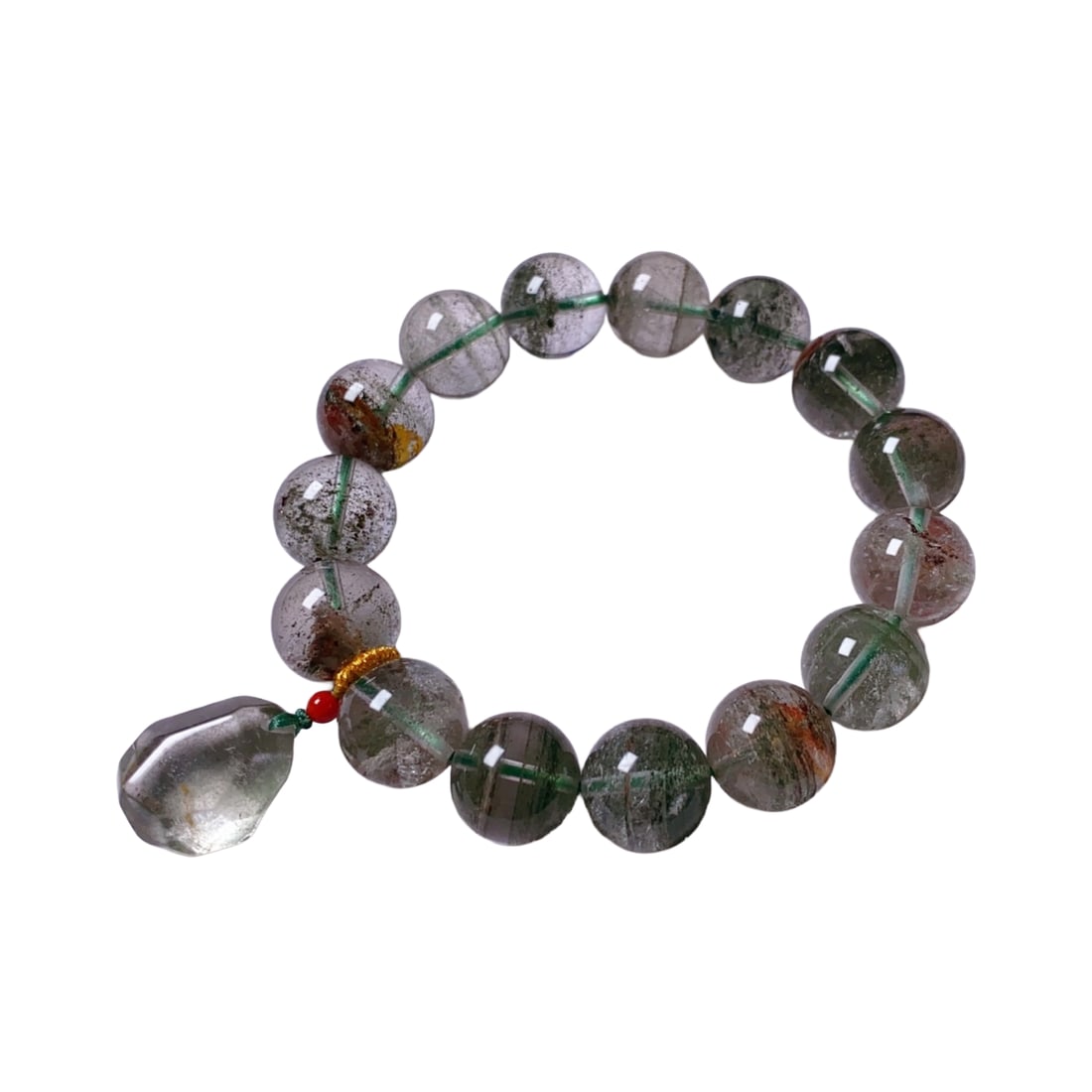 Hand Woven Beautiful Crystal Beads Bracelet: Hand Woven Beautiful Crystal Beads BraceletDimension: 13.5 (mm) 0.53 (inches)
