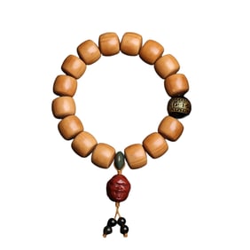 Hand Woven Olive Nut Beads Bracelet