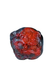 Superb Chinese Nanhong Agate Carved Dragon Pendant