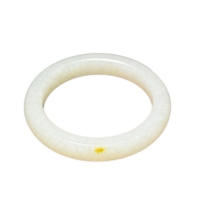 Inside Diameter 56 MM Chinese Natural Hetian Jade Bracelet