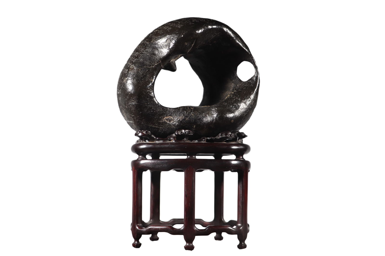 Vintage Taihu Stone Mountain Shape Statue (1 of 10)