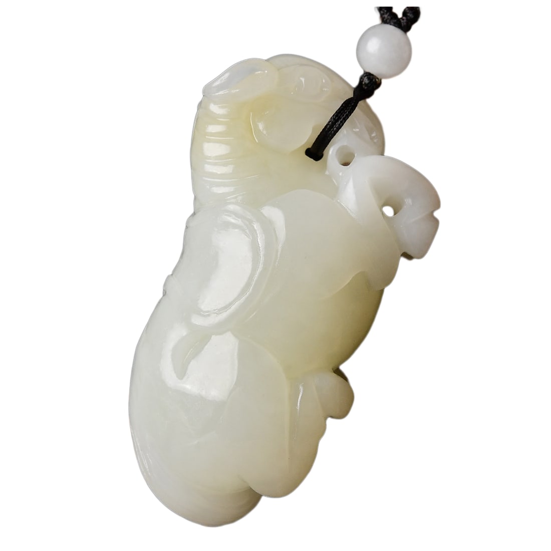 Superb Chinese Hetian Jade Carved Fortune Horse Pendant (1 of 7)