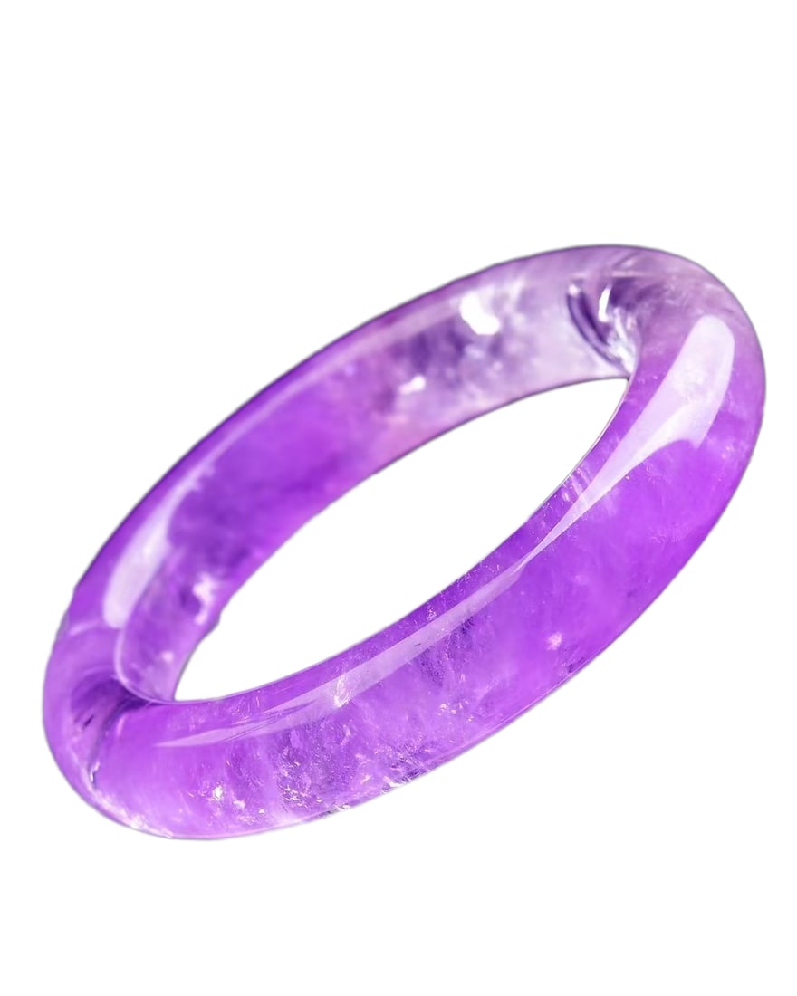 Inside Diameter 55mm Beautiful Amethyst Bracelet (1 of 7)