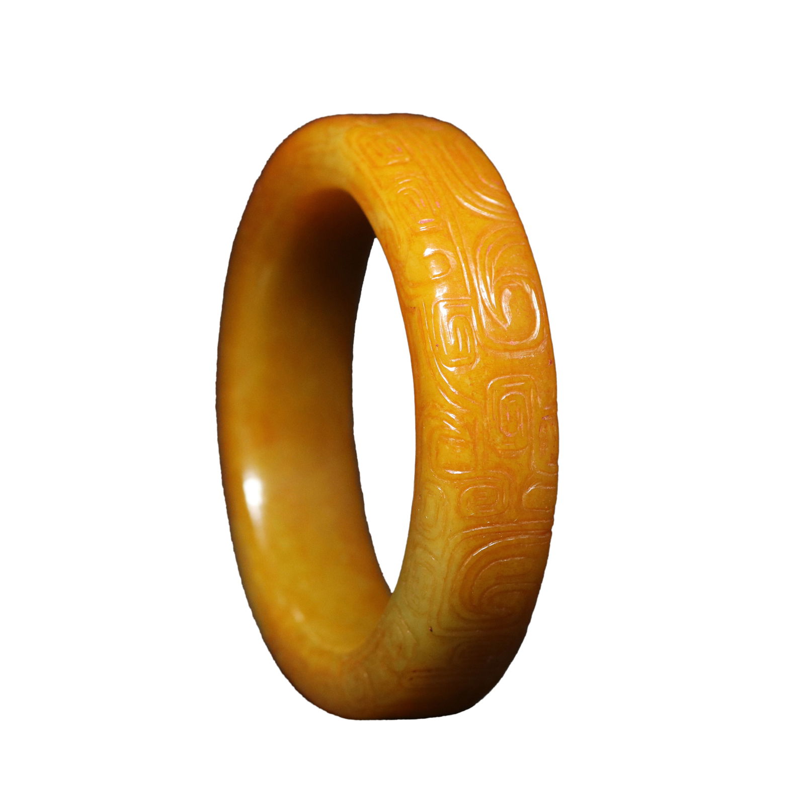 Inside Diameter 59mm Vintage Chinese Hetian Jade Bracelet (1 of 10)