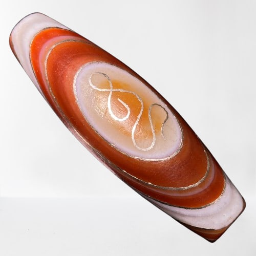 Vintage Agare Inaly Silver Wire Lucky Pendant: Vintage Agare Inaly Silver Wire Lucky PendantDimension: 51 x 16 (mm) 2.01 x 0.63 (inches) Weight: 0.04 lbs/ 18 g