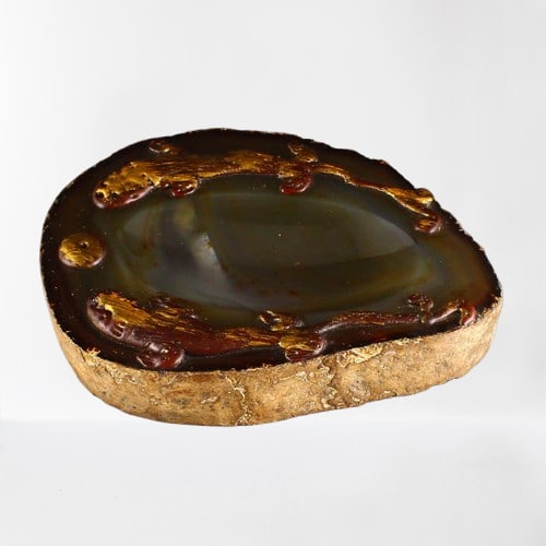 Vintage Agate Chi Dragon Inkstone (1 of 8)