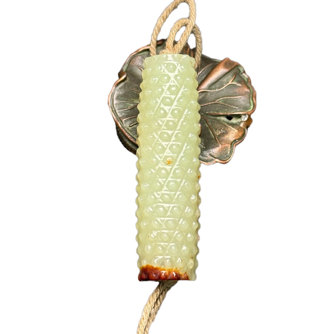 Chinese Hetian Jade Hand-Carved Lucky Pendant,Old 39g: Chinese Hetian Jade Hand-Carved Lucky Pendant,Old 39gDimension: 65 x 19 x 17 (mm) 2.56 x 0.75 x 0.67 (inches) Weight: 0.08 lbs/ 39 g