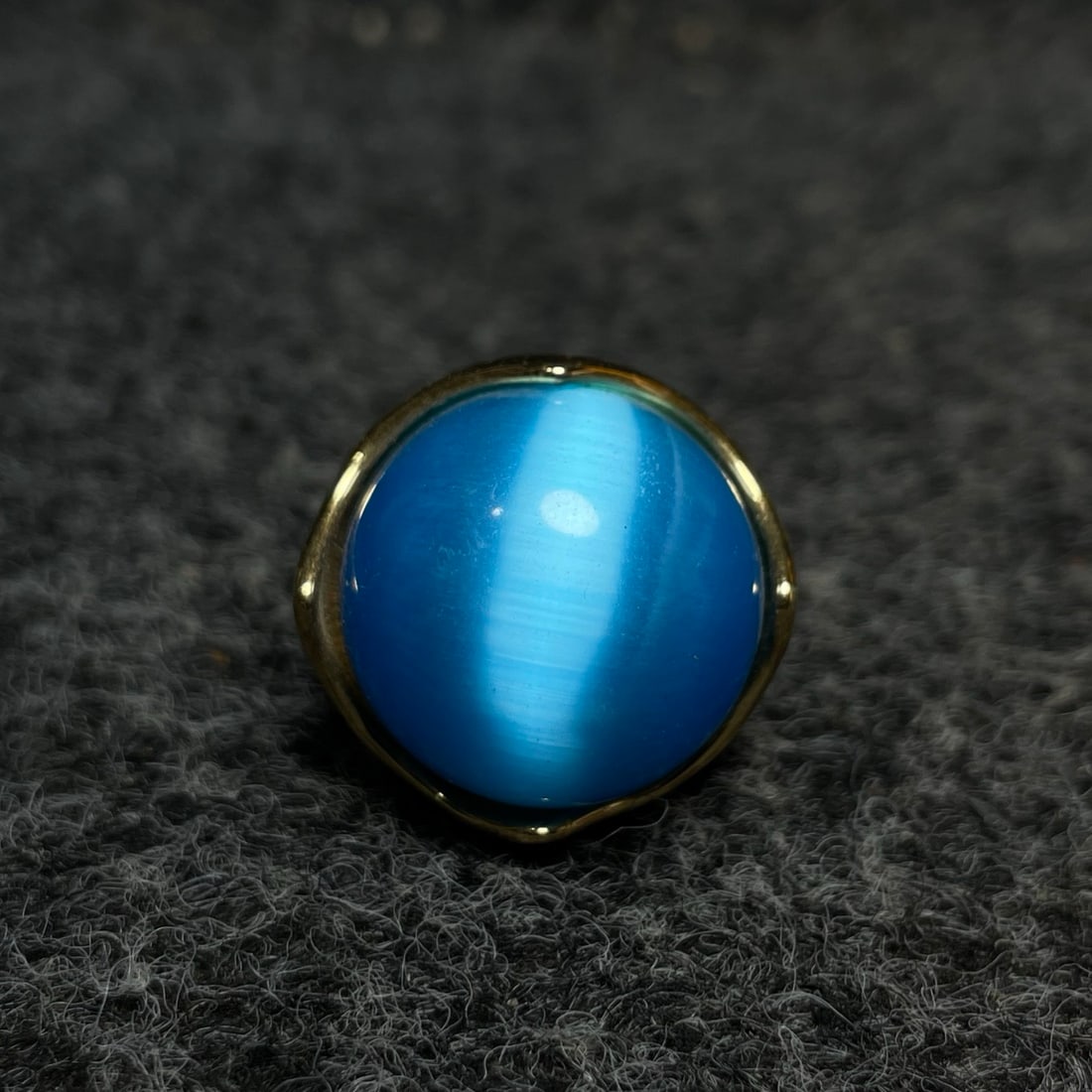 Cat's Eye Ring w Lacquerware Box - 4