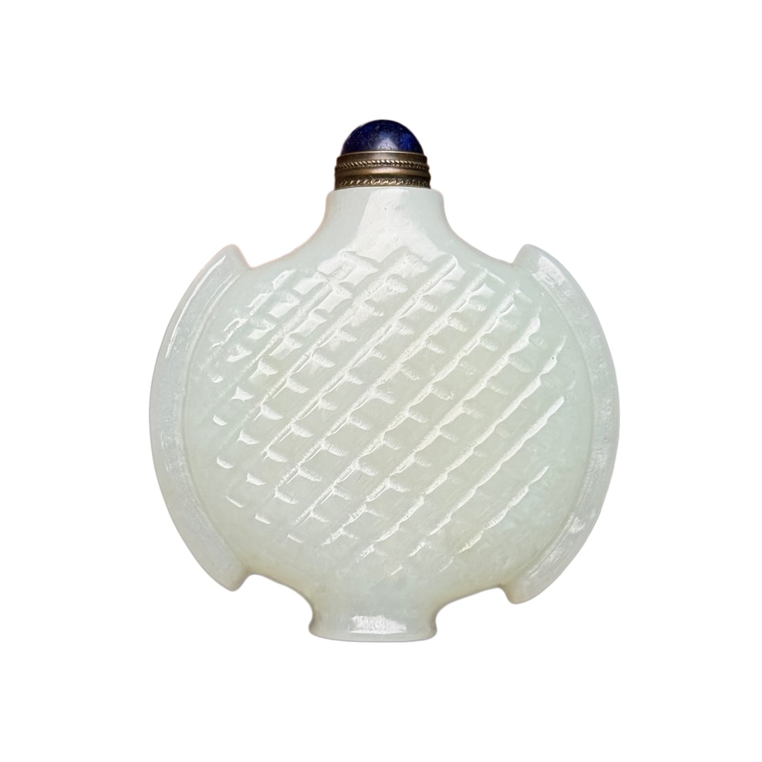 Chinese Hetian Jade Hand-Carved Fish Shape Snuff Bottle 64g (1 of 10)