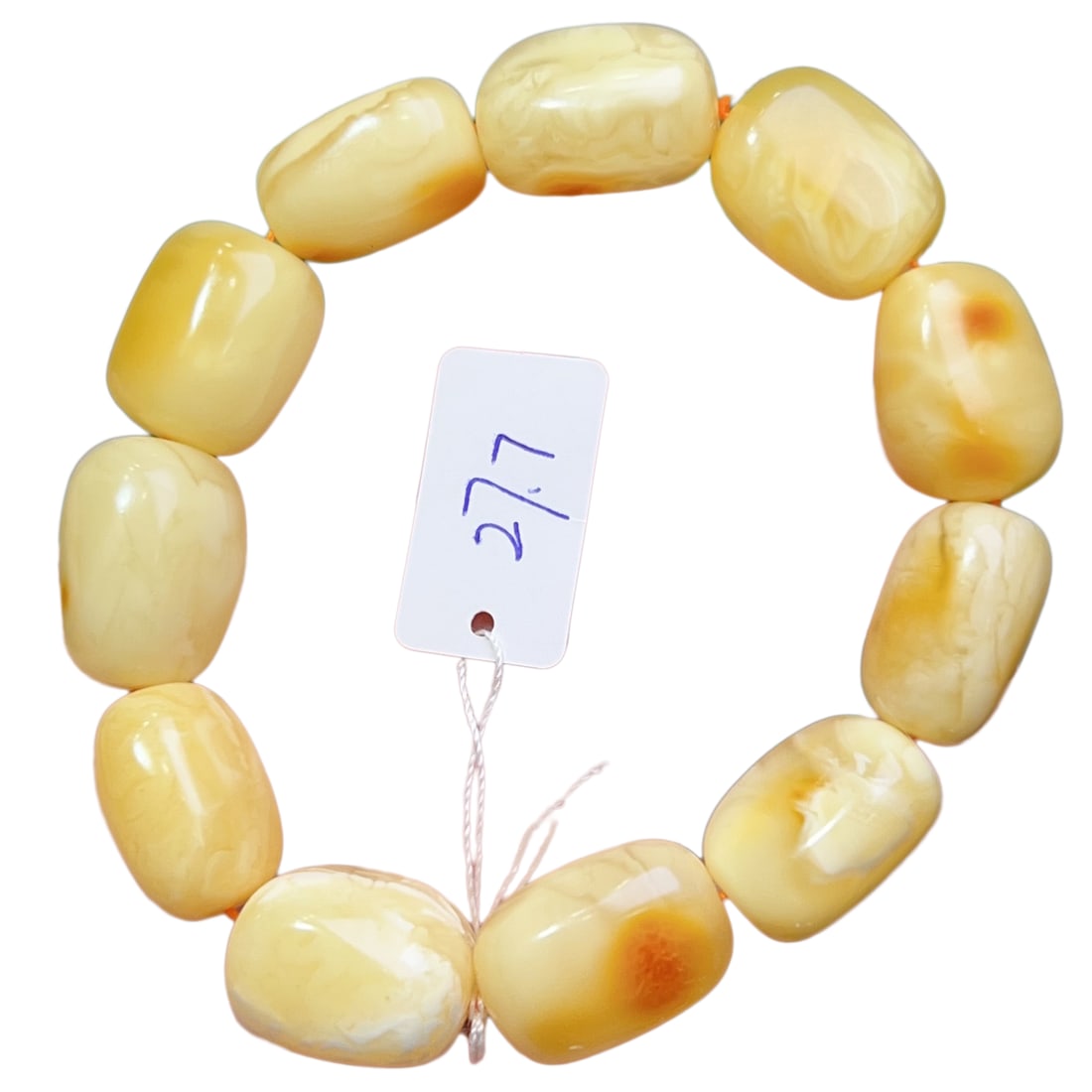 Beeswax Beads Bracelet 27.7g (1 of 7)