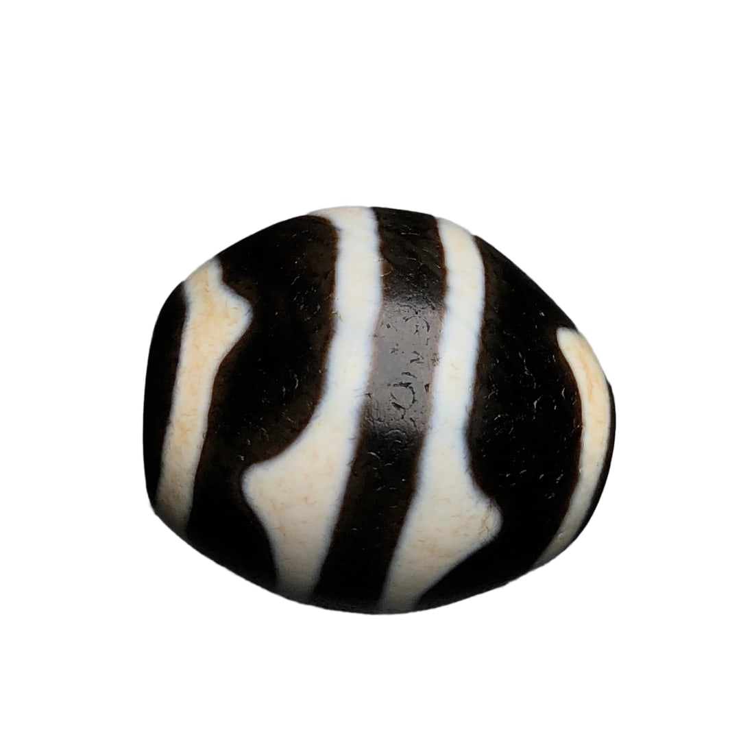 Tibetan DZI Agate Lucky Pendant 15.9g (1 of 10)