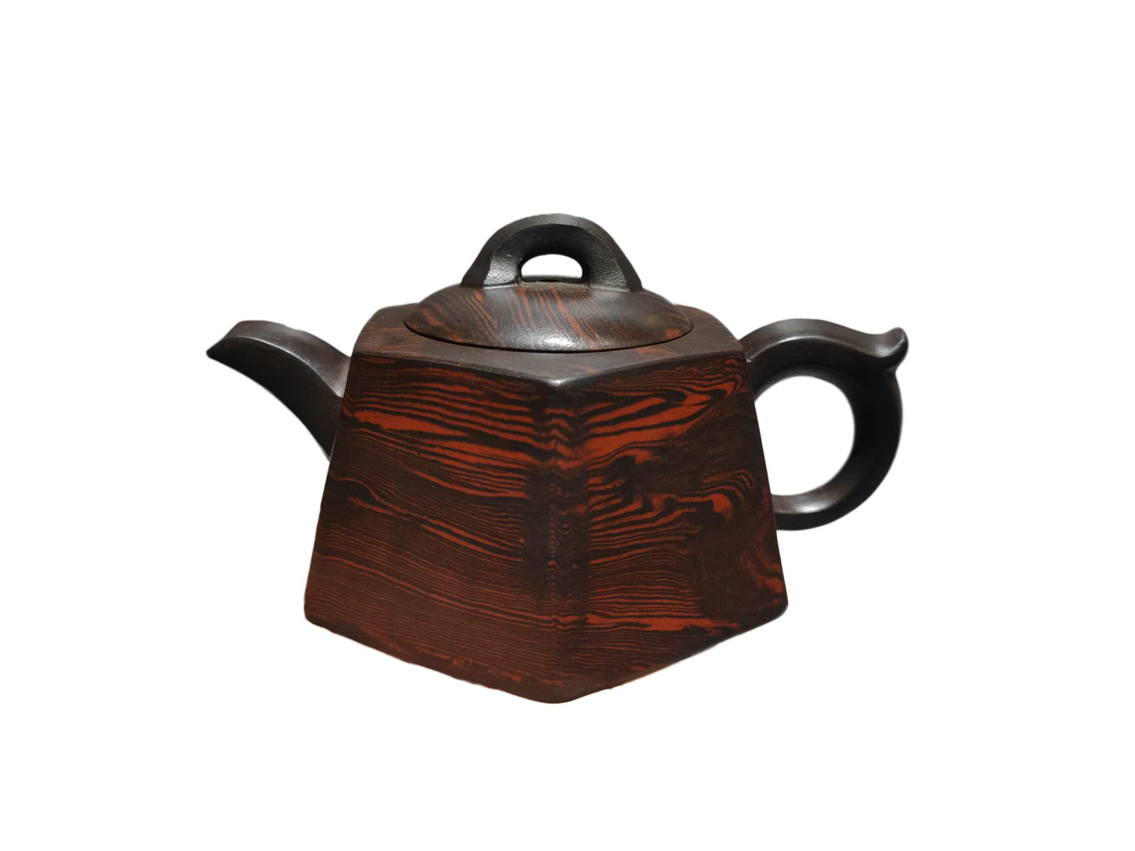 Chinese Yixing Zisha Clay Teapot w Artist Signed (1 of 10)