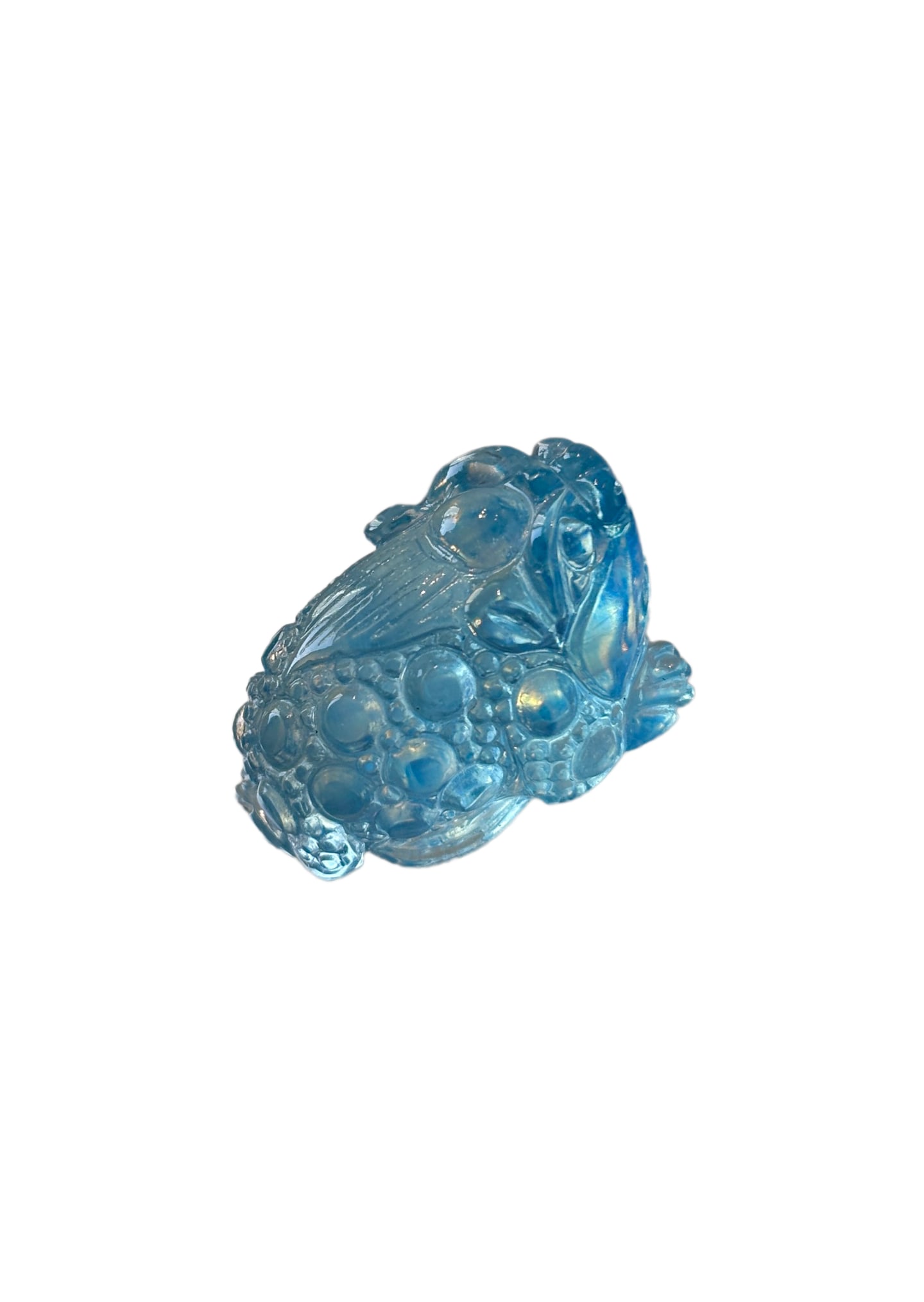 Aquamarine Hand-Carved Animal Pendant w Fortune Toad: Aquamarine Hand-Carved Animal Pendant w Fortune ToadDimension: 27 x 18 x 15 (mm) 1.06 x 0.71 x 0.59 (inches)Weight : 0.02 lbs/ 8.8 g