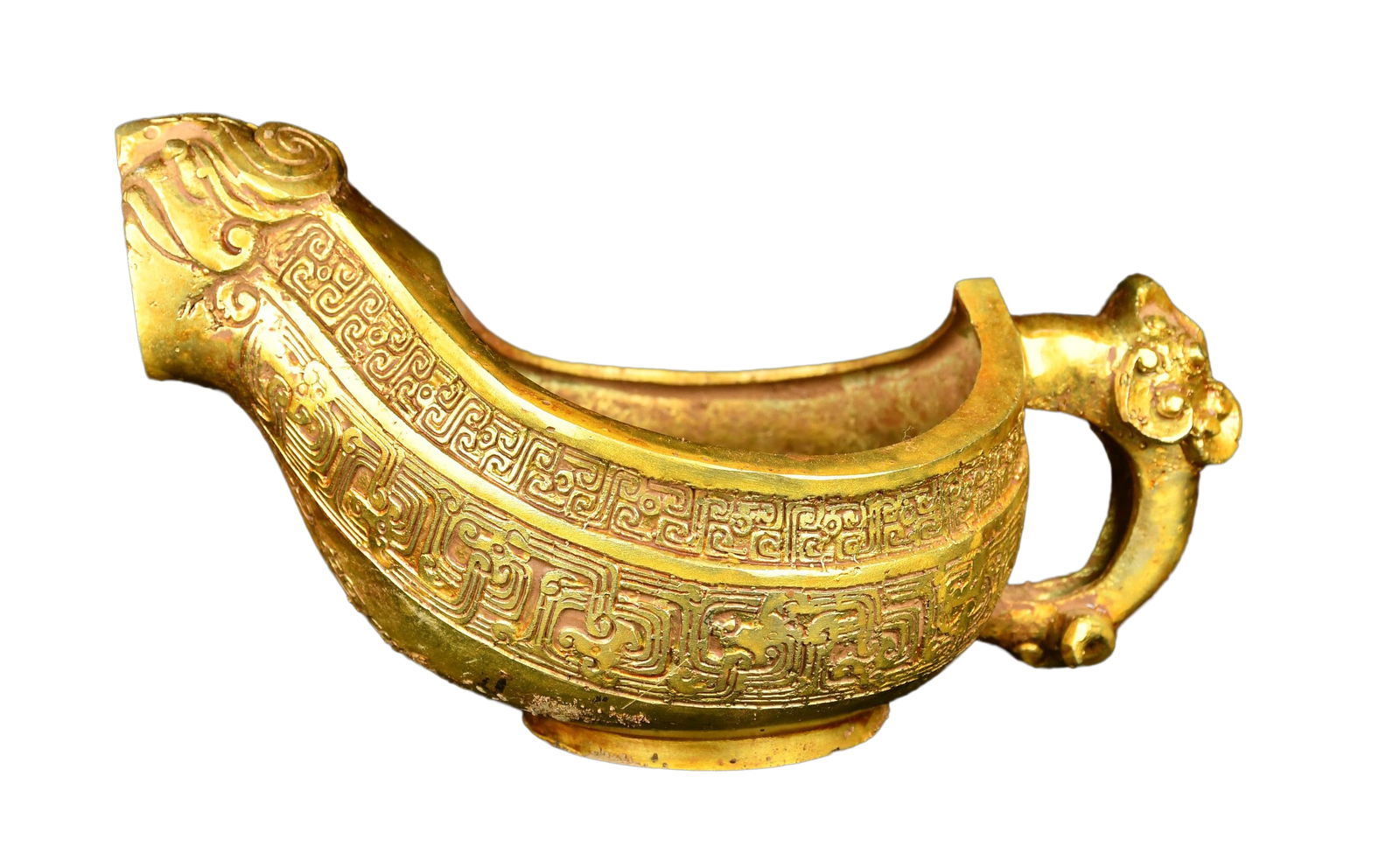 Vintage Gilt Gold Copper Statue: Vintage Gilt Gold Copper Statue Dimension: 180 x 100 (mm) 7.09 x 3.94(inches) Weight: 1.76 lbs/ 800 g