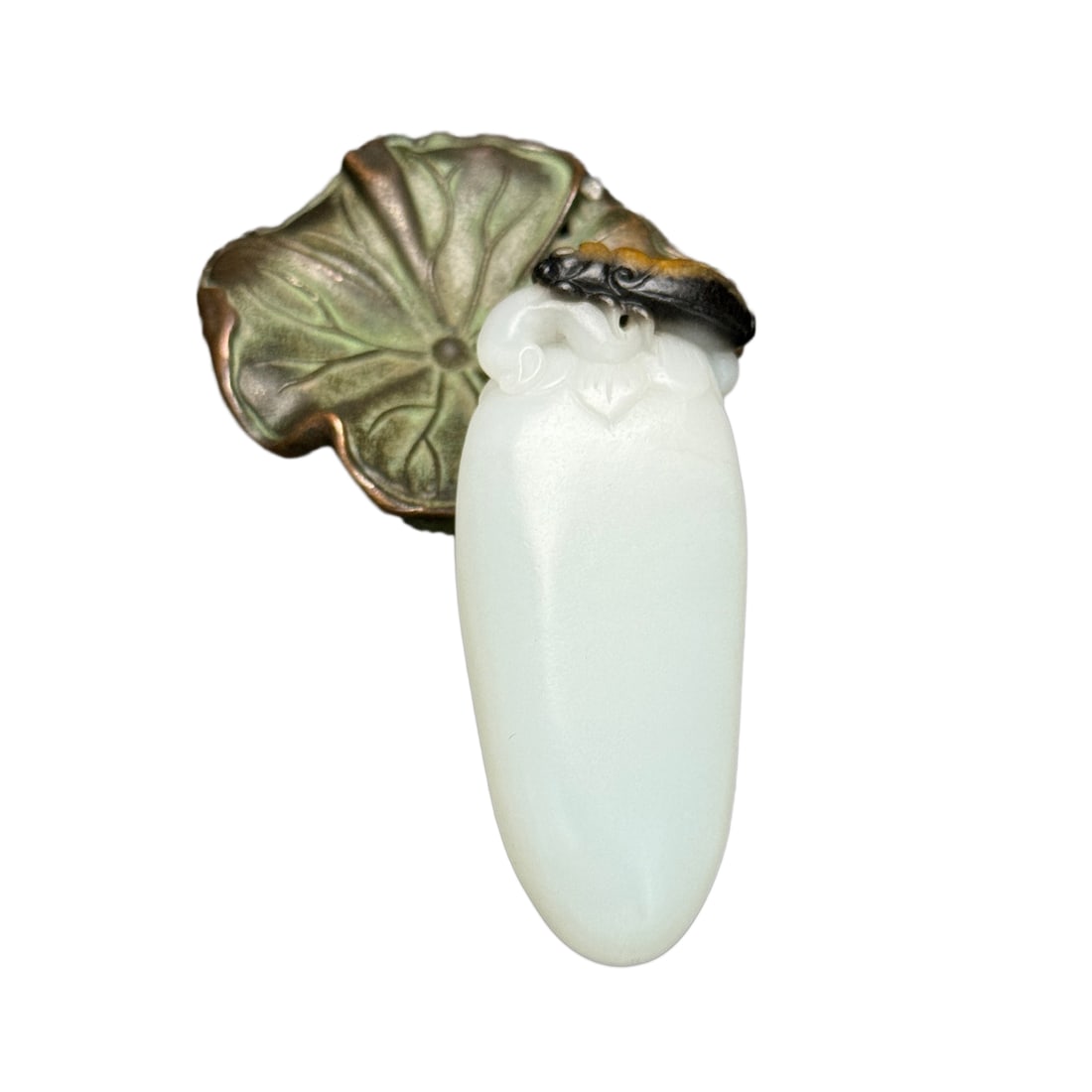 Natural Hetian Jade Hand-Carved Pendant w Fortune Cicada: Natural Hetian Jade Hand-Carved Pendant w Fortune CicadaDimension: 66 x 26 x 13 (mm) 2.60 x 1.02 x 0.51 (inches) Weight: 0.09 lbs/ 41 g