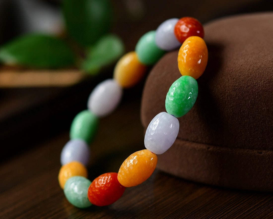Jadeite Beads Bracelet - 3
