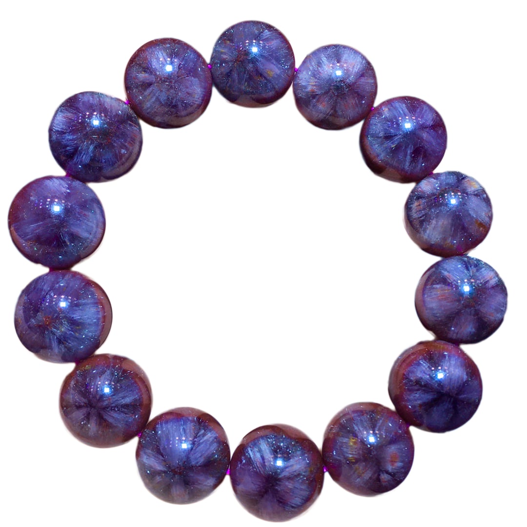 Hand Woven Crystal Beads Bracelet: Hand Woven Crystal Beads BraceletDimension: 16.5 (mm) 0.65 (inches)