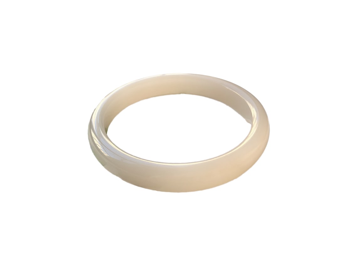 Inside Diameter 60.8mm Hetian Jade Bracelet (1 of 10)