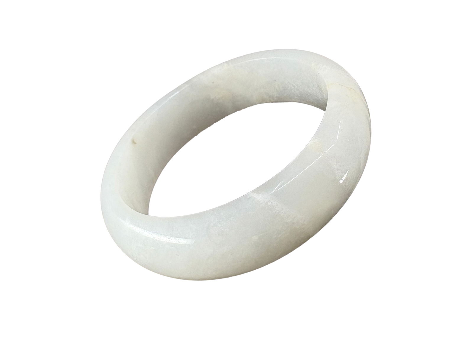 Inside Diameter 56mm Hetian Jade Bracelet (1 of 12)
