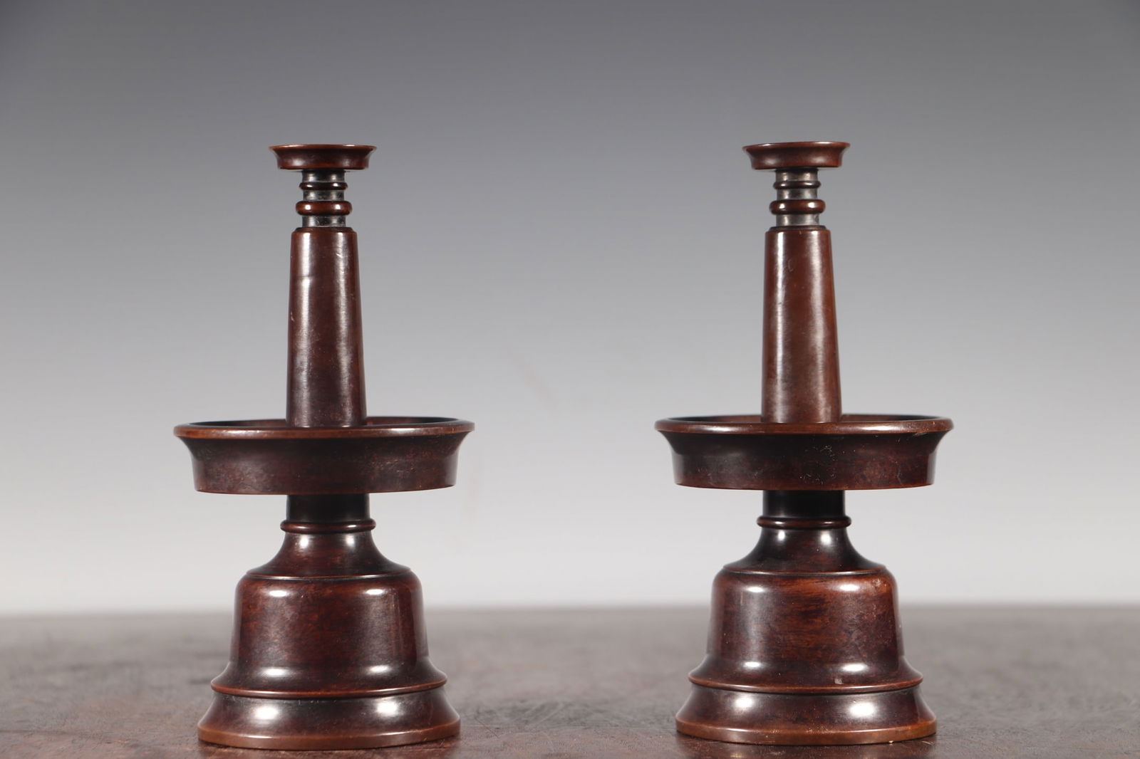 A Pair Copper Candlestick - 2